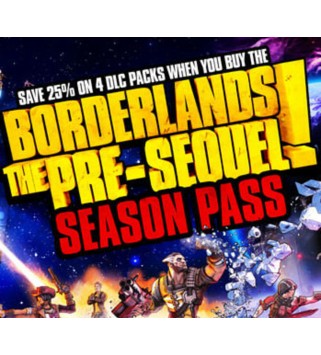 Borderlands: The Pre-Sequel - Season Pass DLC Steam Key EUROPE